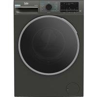 Beko EnergySpin B5W5941BDG 9kg WiFi Connected Washing Machine with 1400 rpm - Graphite - A Rated, Silver