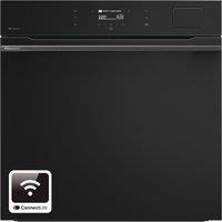 Hisense Hi8 BlackLine BAS6PH8BUKWF Wifi Connected Built In Electric Single Oven with Pyrolytic Cleaning - Black - A+ Rated, Black