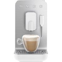 Smeg 50's Style BCC12WHMUK Bean to Cup Coffee Machine - Matte White, White