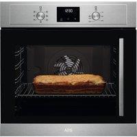 AEG 6000 Series BCX335L11M Built In Electric Single Oven - Stainless Steel - A Rated, Stainless Steel