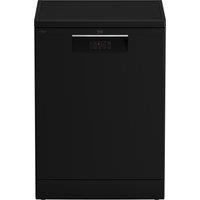 Beko HygieneIntense BDFN15440B Full Size Dishwasher - Black - C Rated, Black