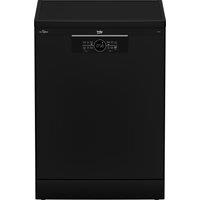 Beko HygieneIntense BDFN26540B Full Size Dishwasher - Black - C Rated, Black