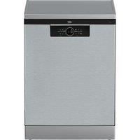 Beko HygieneIntense BDFN26540X Full Size Dishwasher - Silver - C Rated, Silver