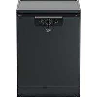Beko PowerIntense BDFN36540PA Full Size Dishwasher - Anthracite - C Rated, Grey