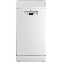 Beko BDFS16030W Slimline Dishwasher - White - D Rated, White