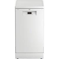 Beko HygieneShield BDFS16031W Slimline Dishwasher - White - D Rated, White