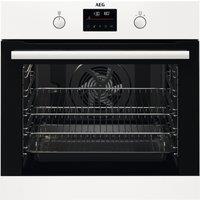 AEG BEB335061W Built In Electric Single Oven - White - A+ Rated, White