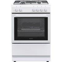 Electra BEF60SGW 60cm Single Oven Gas Cooker - White - A Rated, White