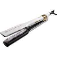 Bellissima Italia Steam Elixir Straightener BEL11865 Hair Straighteners - White / Gold, White