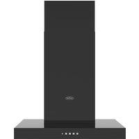 Belling BEL Chim 603T 60cm Chimney Cooker Hood - Black, Black