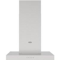Belling BEL Chim 603T 60cm Chimney Cooker Hood - Stainless Steel, Stainless Steel
