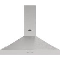 Belling BEL Cookcentre Chim 100PYR 100cm Chimney Cooker Hood - Stainless Steel, Stainless Steel