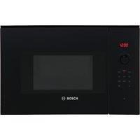 Bosch Series 4 BFL523MB0B 38cm High, Built In Small Microwave - Black, Black