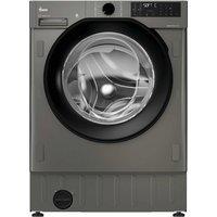 Hoover H-WASH 400 BH4S69M6DB9RJ-80 Integrated 9kg WiFi Connected Washing Machine with 1600 rpm - Anthracite - A Rated, Grey