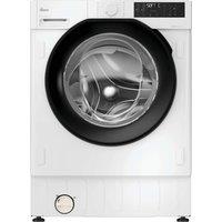 Hoover H-WASH 400 BH4SD69M6DB9-80 Integrated 9kg WiFi Connected Washing Machine with 1600 rpm - White / Black - A Rated, White