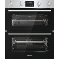 Hisense BID79222CXUK Built Under Electric Double Oven - Stainless Steel - A/A Rated, Stainless Steel