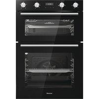 Hisense BID95211BGUK Built In Electric Double Oven - Black - A/A Rated, Black