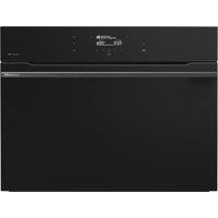 Hisense Hi8 BlackLine BIM4AH8UKWF Wifi Connected Built In Compact Electric Single Oven with Microwave Function - Jet Black, Black