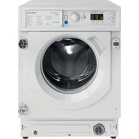 Indesit BIWDIL75148UK Integrated 7Kg/5Kg Washer Dryer with 1400 rpm - White - E Rated, White