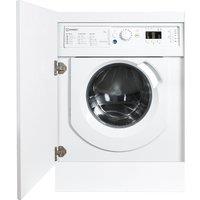 Indesit BIWMIL71252UKN Integrated 7kg Washing Machine with 1200 rpm - White - E Rated, White