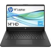 HP 14s-dq3001na 14" Laptop - Intel Celeron, 64GB eMMC, 4 GB RAM - Black, Black