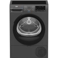 Beko SteamCure BM3T3833A 8Kg Heat Pump Tumble Dryer - Anthracite - A++ Rated, Grey