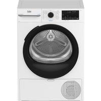 Beko BM3T3944W 9Kg Heat Pump Tumble Dryer - White - A+++ Rated, White