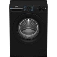 Beko EnergySpin BM3WT3941B 9kg Washing Machine with 1400 rpm - Black - A Rated, Black