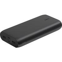 Belkin BoostCharge 26K 32W PD PPS 4-Port 26000mAh Power Bank - Black, Black