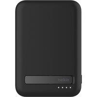 Belkin BoostCharge Pro 10k Magnetic with Qi2 + Kickstand 10000mAh Power Bank - Black, Black
