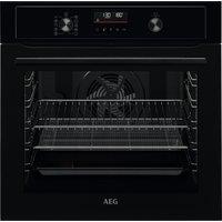 AEG 6000 Series BPX535A61B Built In Electric Single Oven with Pyrolytic Cleaning - Black - A+ Rated, Black