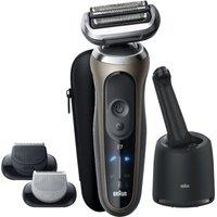 Braun Series 5 Mens Shaver - Khaki, Green