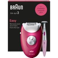 Braun Silk-pil 3 Epilator Pink, Pink