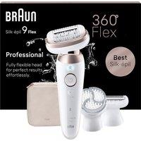 Braun Silk-pil 9 Flex Epilator White, White