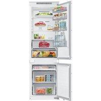 Samsung Series 7 SpaceMax BRB80F26ADS0EU 178cm High 70/30 Integrated No Frost Fridge Freezer with Sliding Door Fixing Kit - White - D Rated, White