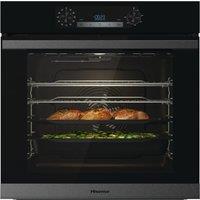 Hisense BSA63222ABUK Built In Electric Single Oven - Black - A Rated, Black