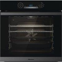 Hisense BSA65222PBUK Built In Electric Single Oven with Pyrolytic Cleaning - Black - A+ Rated, Black