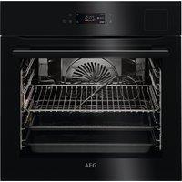 AEG Steamify BSK798280B Built In Electric Single Oven - Black - A++ Rated, Black