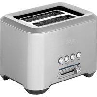Sage The Bit More 2 Slice BTA720UK 2 Slice Toaster - Stainless Steel, Stainless Steel