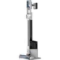 Shark Clean & Empty Auto-Empty System Cordless Vacuum Cleaner with up to 40 Minutes Run Time - White / Blue - BU3521UK, White / Blue