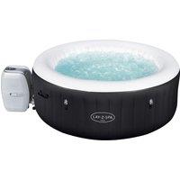 Lay-Z-Spa Miami AirJet Hot Tub - Black, Black
