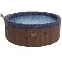Lay-Z-Spa Toronto ThermaCore UltraFit AirJet Hot Tub - Dark Wood Effect, Brown