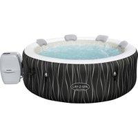 Lay-Z-Spa Hollywood Luxe AirJet Hot Tub - Black, Black