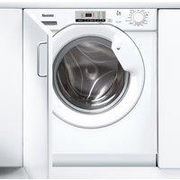 Baumatic BWI147D4E Integrated 7kg Washing Machine with 1400 rpm - White - D Rated, White