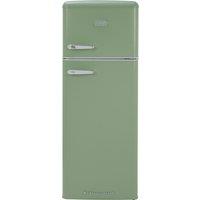 CDA Betty Meadow 144cm 80/20 Small Fridge Freezer - Meadow Green - D Rated, Green