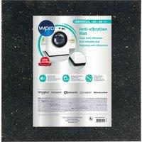Wpro C00508740 Anti Vibration Mat for Washing Machines, Black