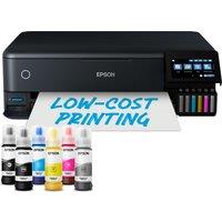 Epson Wireless Inkjet Printer - Black, Black