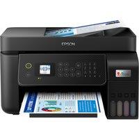 Epson EcoTank ET-4800 Inkjet & Fax All In One Wireless Printer - Black, Black