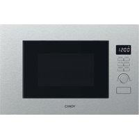 Candy CA38FL7NWBXUK 20 Litre 39cm High, Built In Small Microwave With Grill - Stainless Steel, Stainless Steel