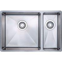 Harlyn Carbis 1 Bowl Built In Kitchen Sink - Stainless Steel, Stainless Steel
